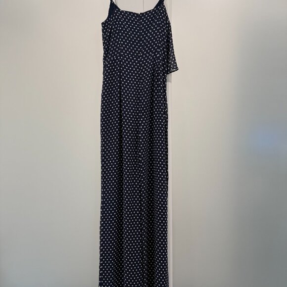 Michael Kors Navy & White Summer Jumpsuit - Picture 2 of 5